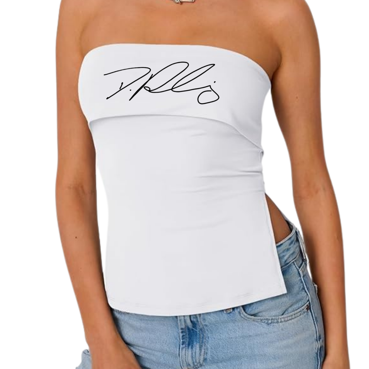 PLAYING CARD TUBE TOP