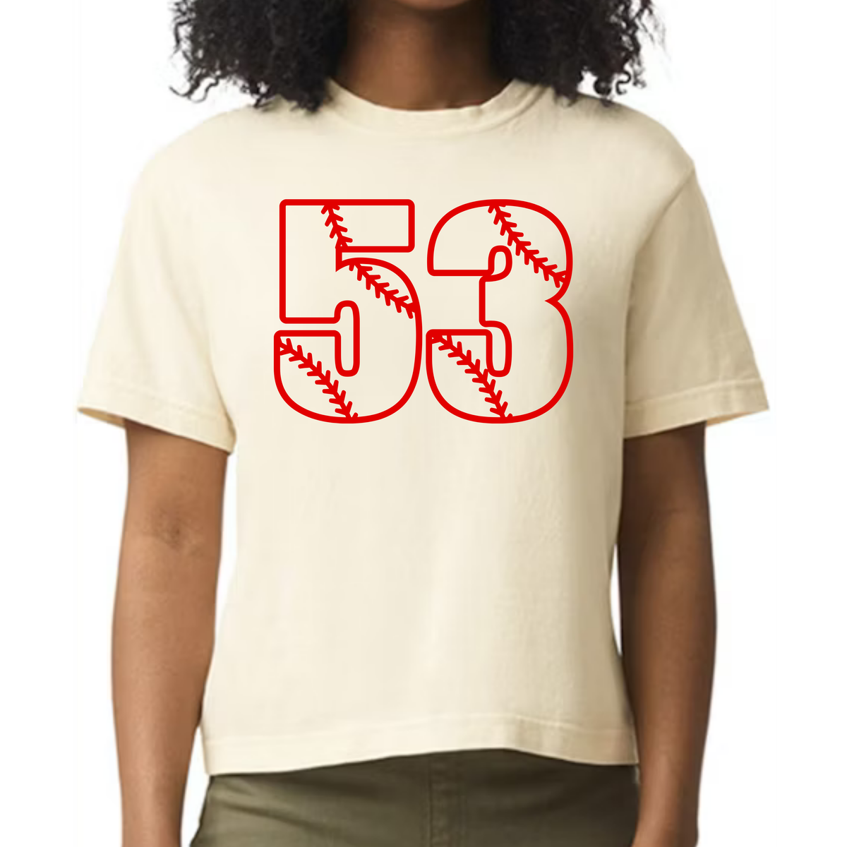 STITCHES - BOXY TEE