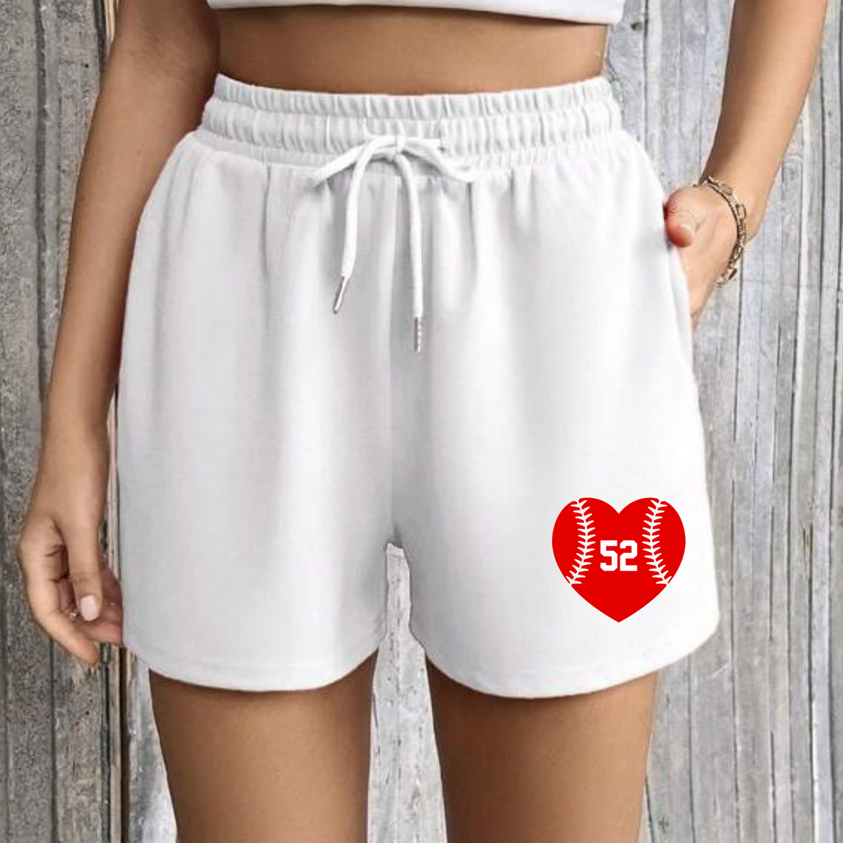 FULL OF LOVE BASEBALL SHORTS