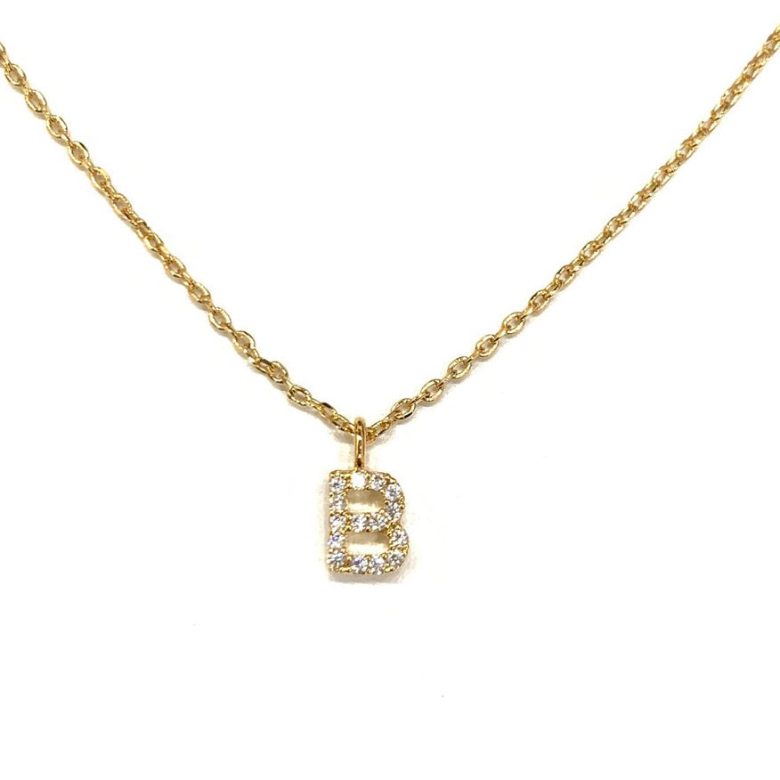 INITIAL NECKLACE - B
