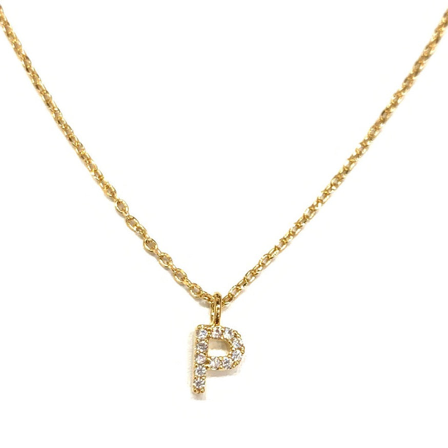 INITIAL NECKLACE - P