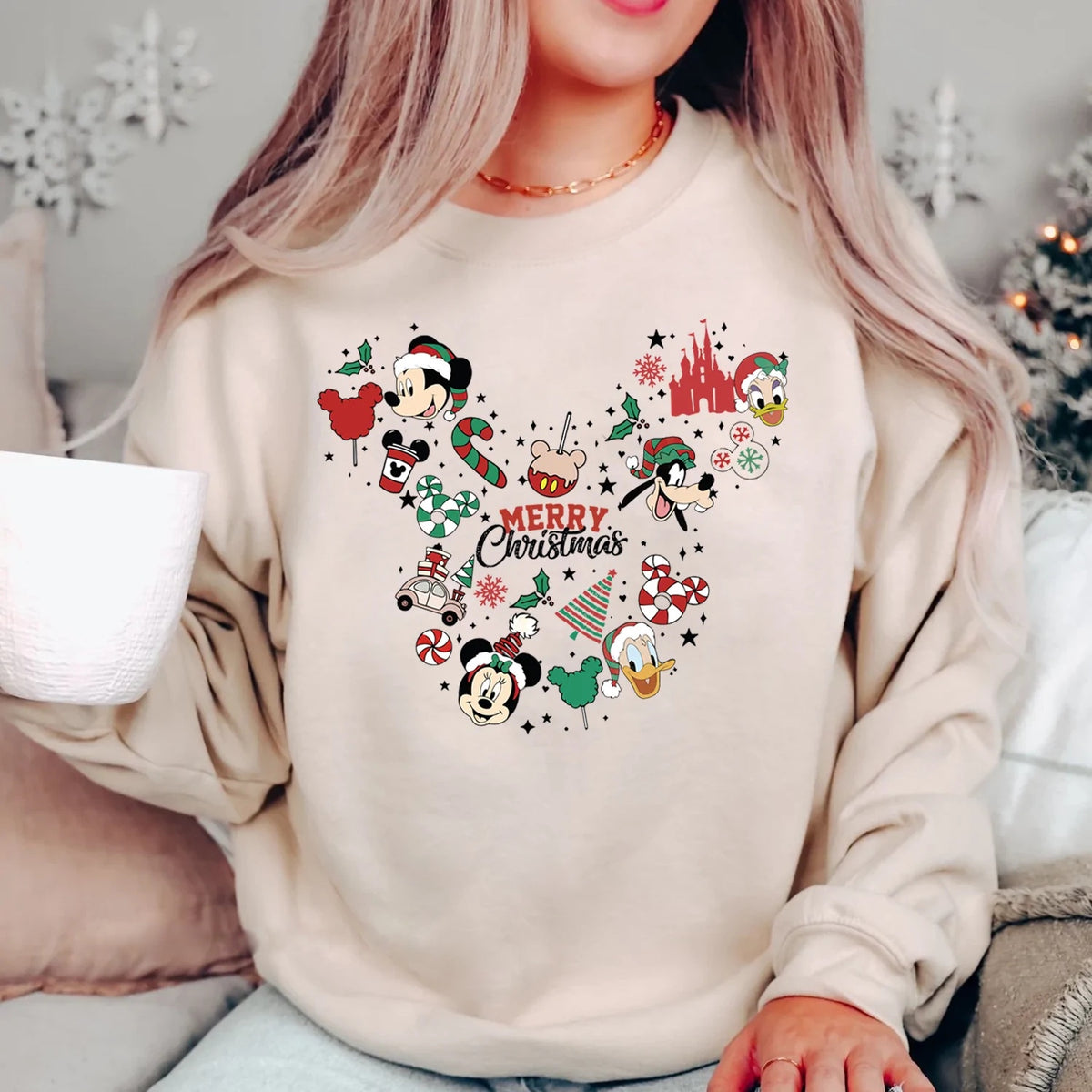 Merry Christmas Disney Crewneck