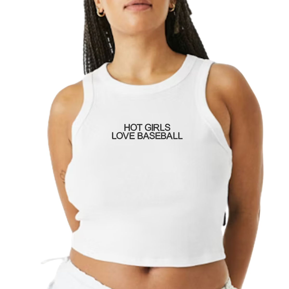 HOT GIRLS LOVE - RIBBED TANK
