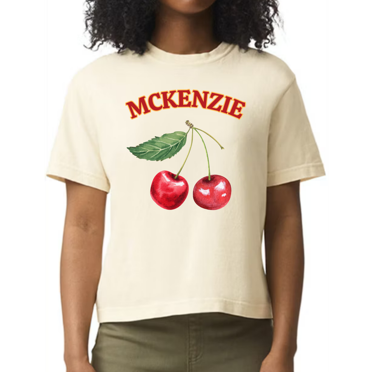 CHERRY ON TOP - BOXY TEE – Glamourlyss Design CHERRY ON TOP - BOXY TEE – Glamourlyss Design