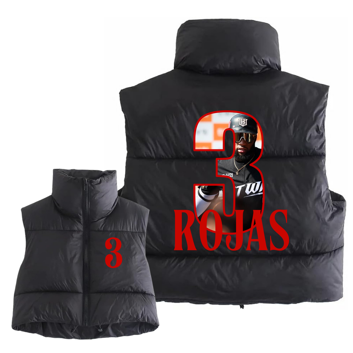 TIE GAME PUFFER VEST