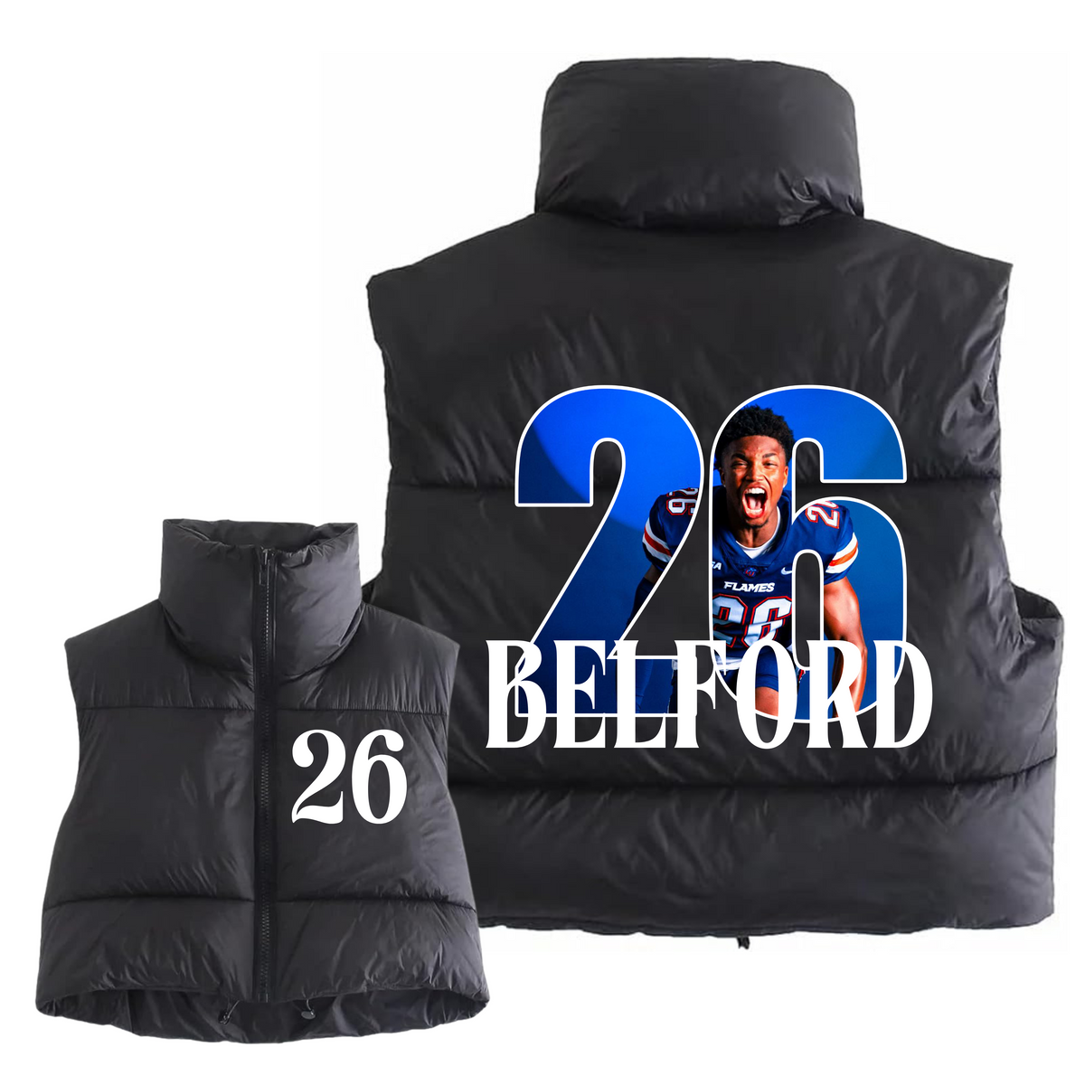 TIE GAME PUFFER VEST