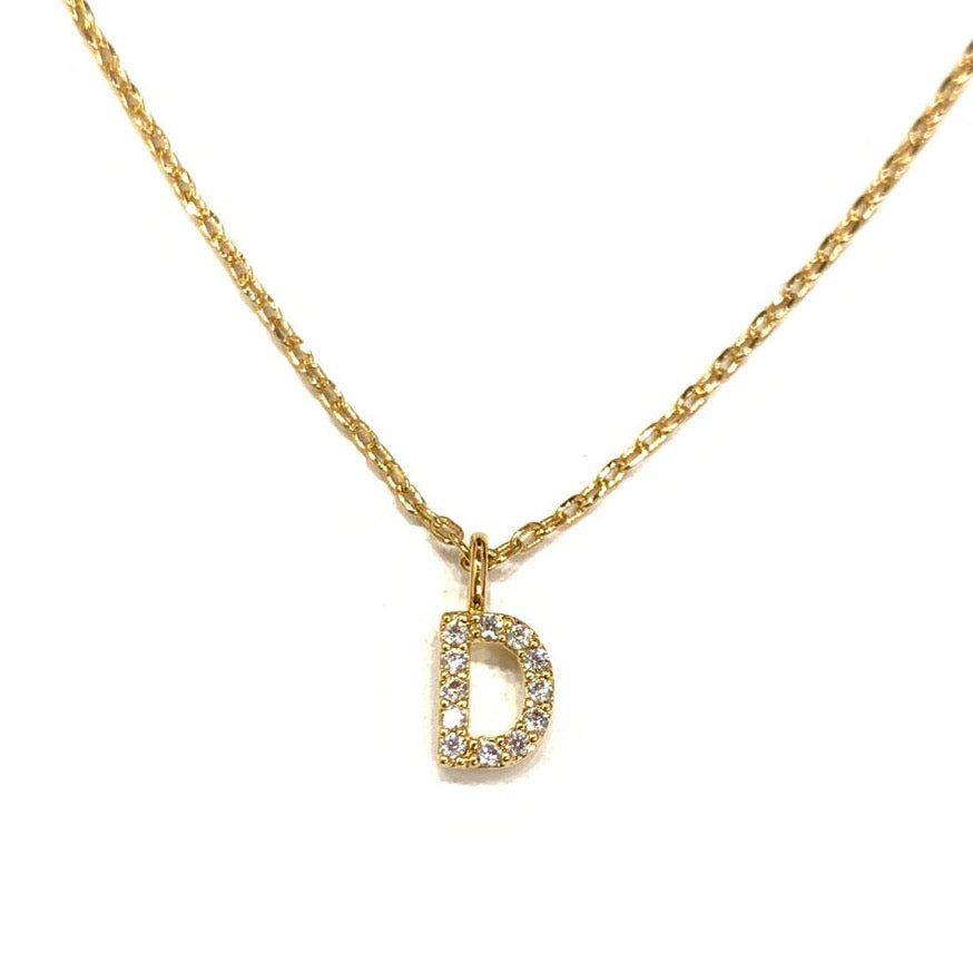 INITIAL NECKLACE - D