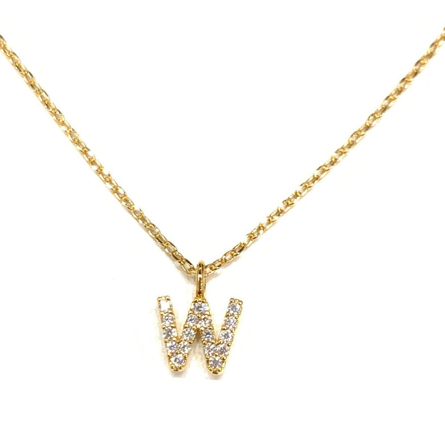 INITIAL NECKLACE - W