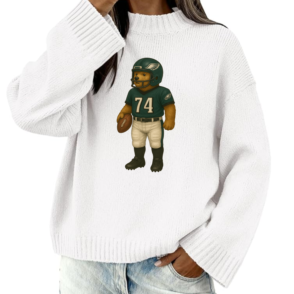 POLO SPORTS BEAR - RIBBED SWEATER