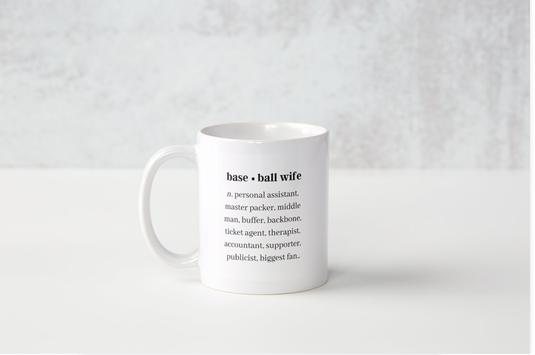 Baseball Wife Mug