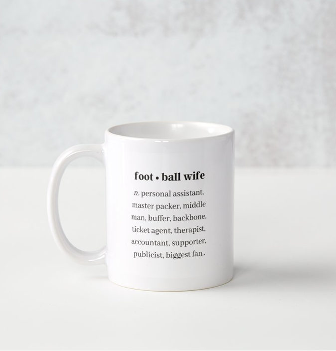 Football Wife Mug