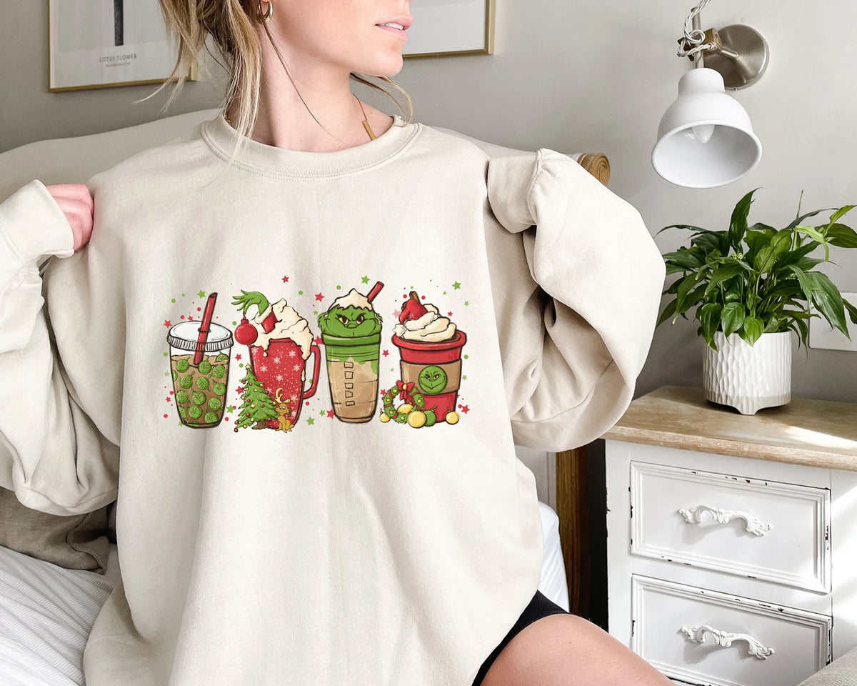 Grinch Coffee Crewneck